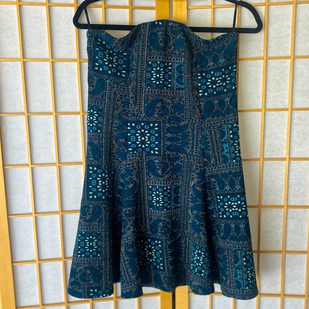 Strapless Mini Dress